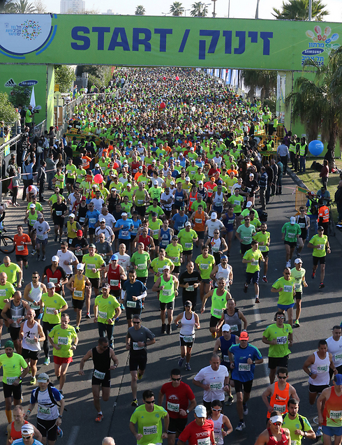 40,000 רצים צפויים להשתתף באירועי המרתון (צילום: אורן אהרוני) (צילום: אורן אהרוני)