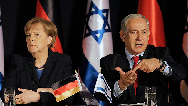 Netanyahu and Merkel. Israel and Europe are at loggerheads.  (Photo: Reuters) (Photo: Reuters)