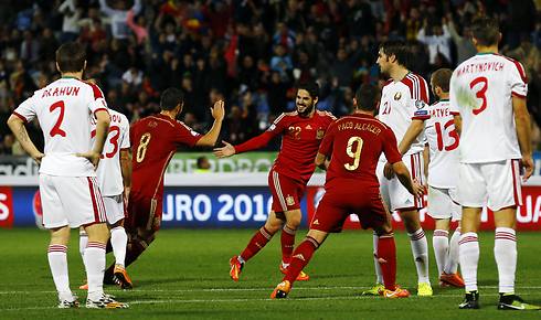 הקמפיין יסתיים במשחק ביתי מול ספרד (צילום: AFP) (צילום: AFP)