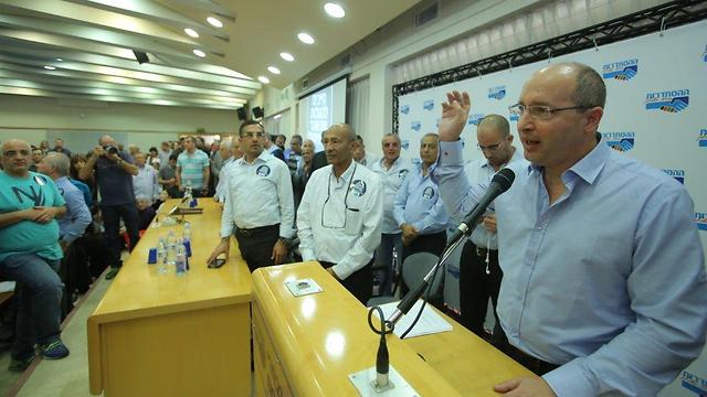 Histadrut Chairman Avi Nissenkorn  (Photo: Oren Cohen, Histadrut PR)