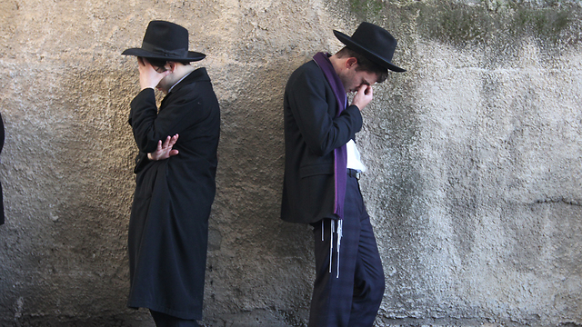 Funeral of Rabbi Moshe Twersky (Photo: Ido Erez)
