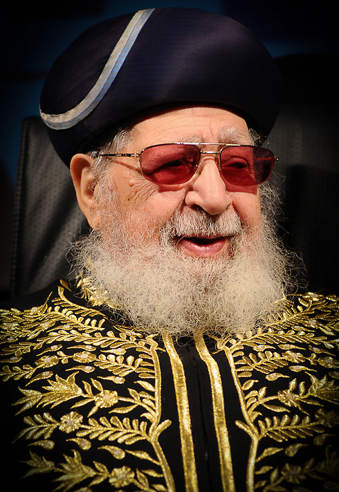 Rabbi Ovadia Yosef (Photo: Israel Bardugo)