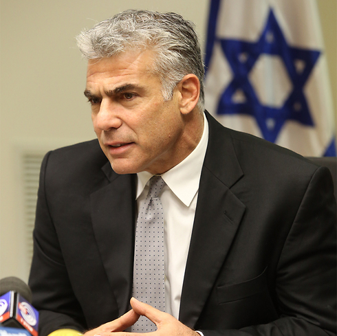 Yesh Atid Chairman Yair Lapid (Photo: Gil Yohanan) (Photo: Gil Yohanan)