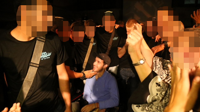 Ohad Ben-Yishai surrounded by members of the IDF's Egoz unit. (Photo: Motti Kimchi) (Photo: Motti Kimchi)