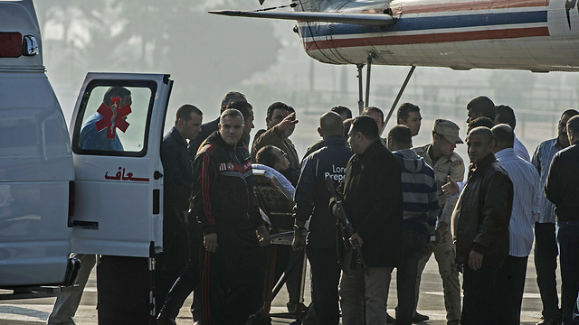 Mubarak being led to court for his sentencing (Photo: AFP)