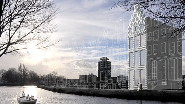 Illustration of 3D house developed by Vermeulen. (Photo: DUS Architects) 