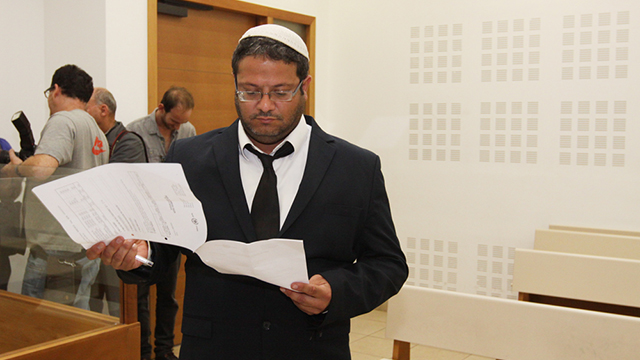 The suspects' lawyer, Itamar Ben Gvir (Photo: Ido Erez) (Photo: Ido Erez)