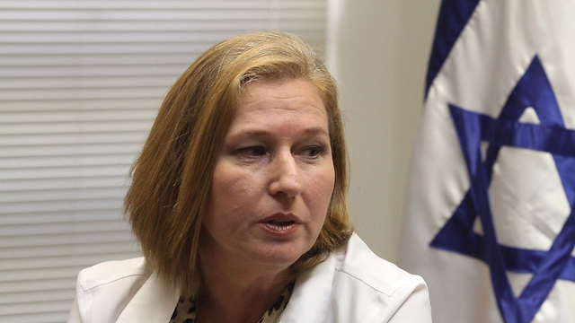 Livni's leadership test will be filling her 5 allocated spots on the list (Photo: Ido Erez)