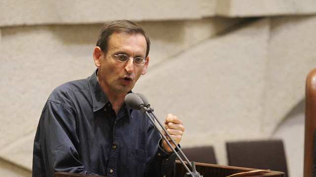 MK Dov Khenin: "Democracy is getting in the way of the government and therefore they are acting to diminish it" (Photo: Ido Erez) (Photo: Ido Erez)
