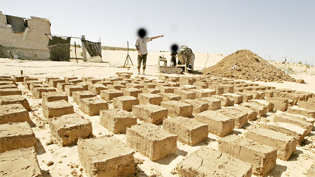 Building materials intended for Hamas in Egypt (Archive photo) 