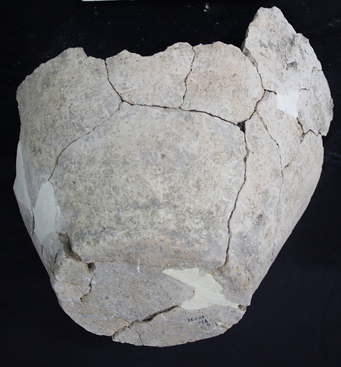 Fragments were chemically analyzed for organic materials. (Photo: Israel Antiquities Authority)
