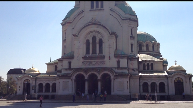 כנסיית אלכסנדר נבסקי בעיר סופיה (צילום: שי זדה) (צילום: שי זדה)