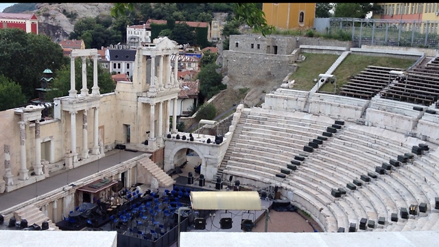 התיאטרון הרומי בעיר פלובדיב (צילום: שי זדה) (צילום: שי זדה)