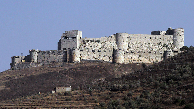 Crac des Chevaliers castle in Homs (Photo: AFP)