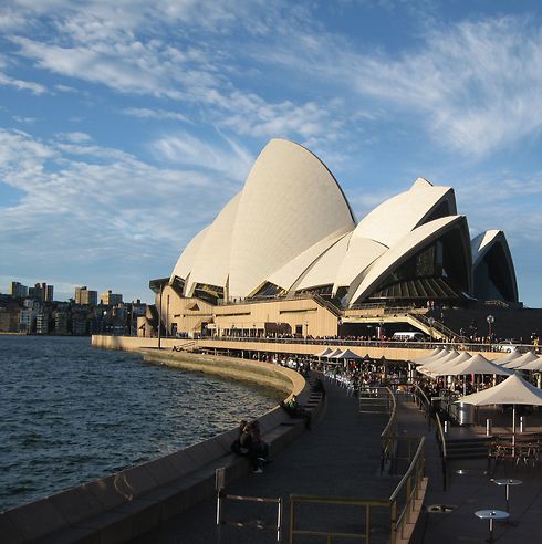 לילה באופרה: בית האופרה בסידני שבאוסטרליה הופך למלון (צילום: עינת קאפח) (צילום: עינת קאפח)