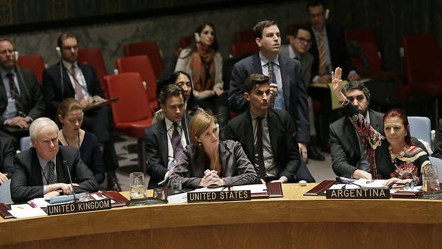 The vote in the UN Security Council. (Photo: EPA)