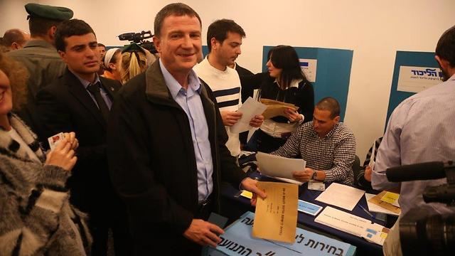 Edelstein came first in the Likud's last primaries, a feat he is unlikely to duplicate (Photo: Motti Kimchi)