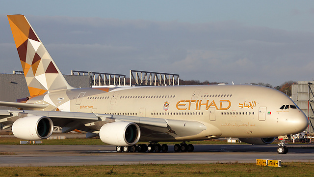 מטוס של חברת התעופה איתיחאד (Etihad Airways) (Etihad Airways)