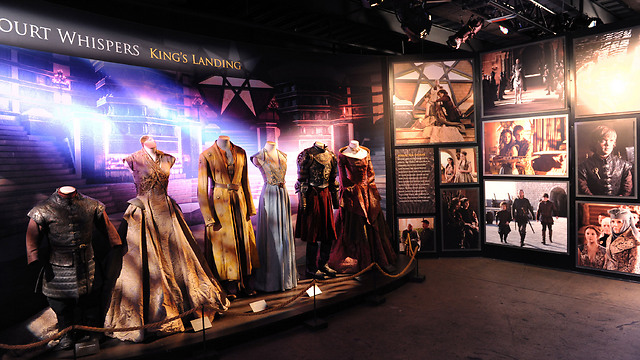 The Game of Thrones exhibit (Photo: Courtesy of HBO)