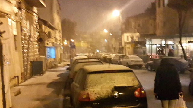 שלג בנחלאות בירושלים ()