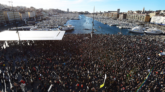 Rally in Marseilles (Photo: AFP)