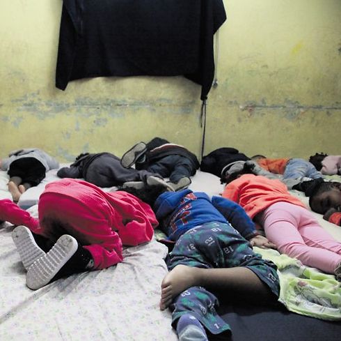 "מחסני הילדים" שבהם נמצאים ילדי פליטים. צילום ארכיון (צילום: ריאן) (צילום: ריאן)