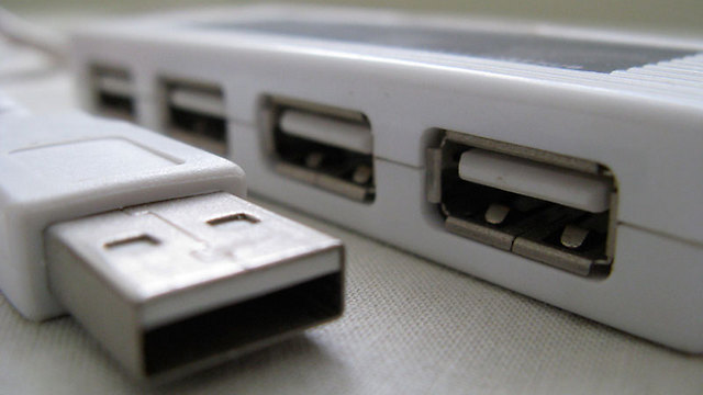 USB drive (Photo: Erez Ronen)