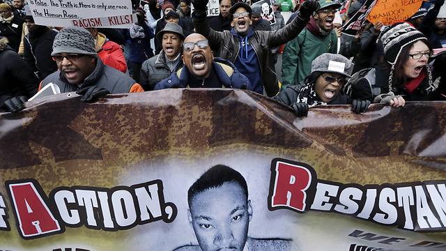 פעולה והתנגדות. מחאה בפילדלפיה (צילום: AP) (צילום: AP)