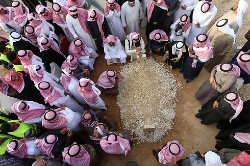 King Abdullah buried in Riyadh in unmarked grave (Photo: AFP)