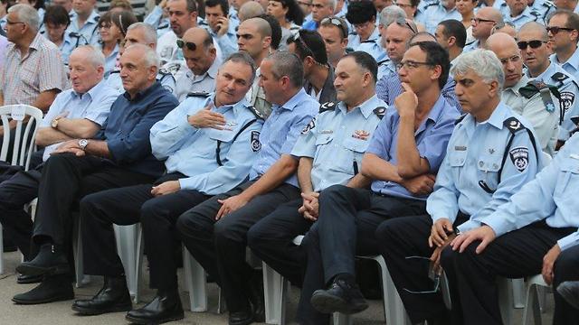 Israel Police top brass. The police need to understand that women officers are not there at their disposal (Photo: Motti Kimchi) (Photo: Motti Kimchi)