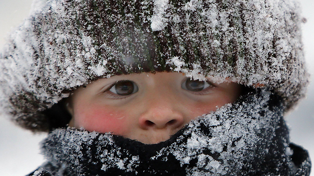 מבט קר בניו המפשייר (צילום: AP) (צילום: AP)