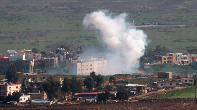IDF shelling south Lebanon (Photo: Reuters)