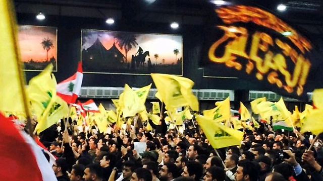 Pro-Hezbollah rally in Beirut