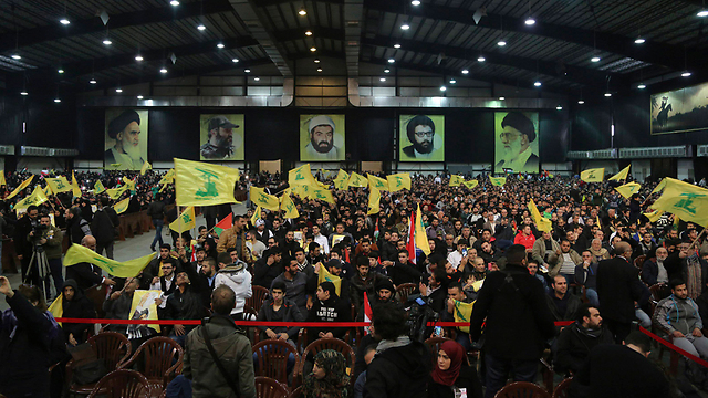 Hezbollah convention (Photo: Reuters)