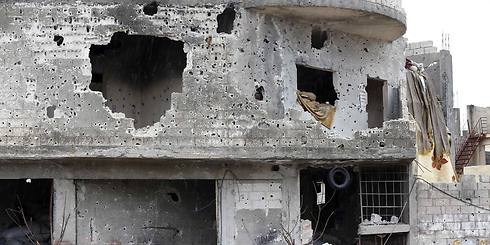 Buildings in Syrian town of Kobani damaged by fighting between Islamic State militants and Kurdish forces (Photo: Reuters) (Photo: Reuters)