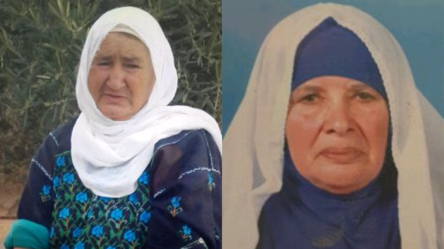 Fatma Elkian (left) and Naama Abu Shahita were both killed in the crash