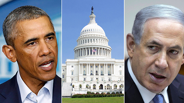 Joint YouGov and Huffington Post poll finds that majority believe Obama should meet with Netanyahu. (Photo: Shutterstock, Reuters) (Photos: Shutterstock, Reuters)