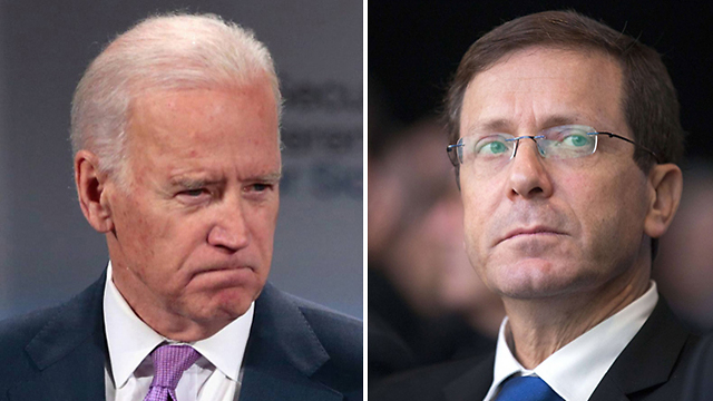 Biden and Herzog. (Photo: Getty Images, AFP)