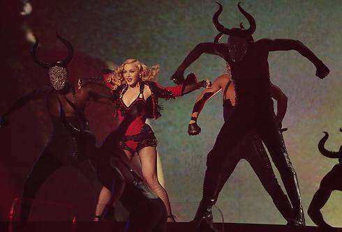 Madonna performing at the 2015 Grammy Awards (Photo: MCT)