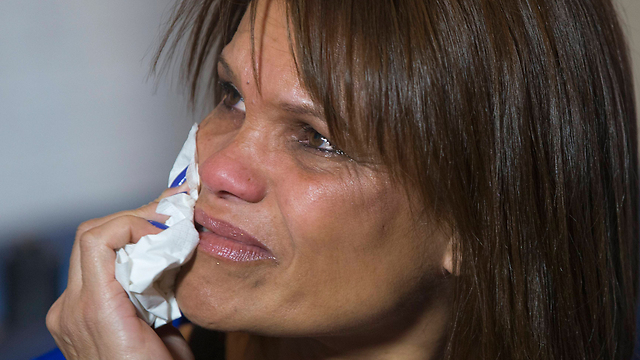 בוכה מדי יום. אוסאנה רודריגס (צילום: רויטרס) (צילום: רויטרס)