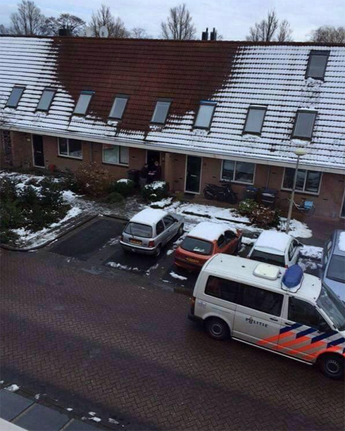התמונה שפרסמה משטרת הולנד ()