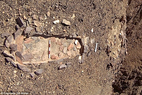 Archeological dig in Arava desert