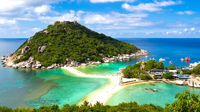 Ko Tao, Thailand. One of the popular destinations for Israelis (Photo: Shutterstock)   