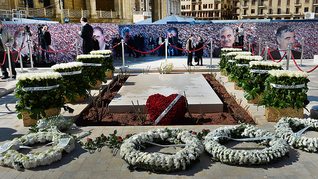 Anniversary of Rafik Hariri's assassination in Lebanon. (Photo: EPA)