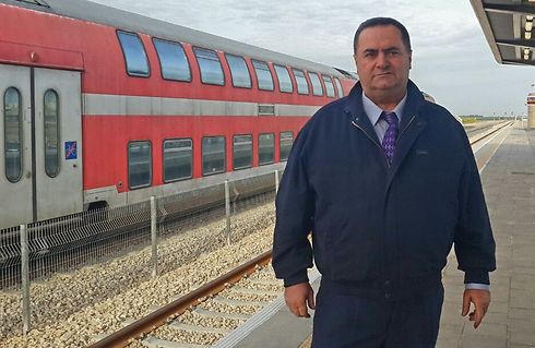 Transportation Minister Katz: No trains on Shabbat (Photo: Transportation Ministry)