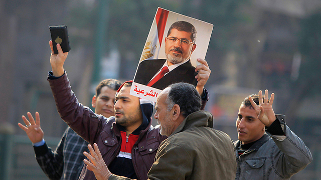 Muslim Brotherhood and Morsi supporters in Egypt. (Photo: Reuters) (Photo: Reuters)