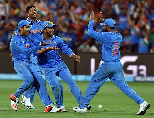 נבחרת הודו. האלופה המכהנת (צילום: AFP) (צילום: AFP)
