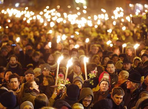 Denmark mourns (Photo: AP)
