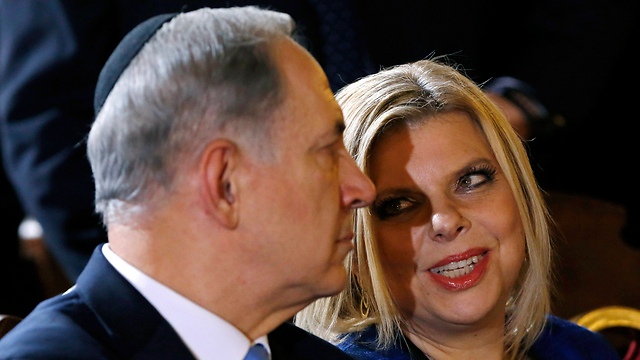 Prime Minister Netanyahu and his wife Sara (Photo: Associated Press) (Photo: AP)