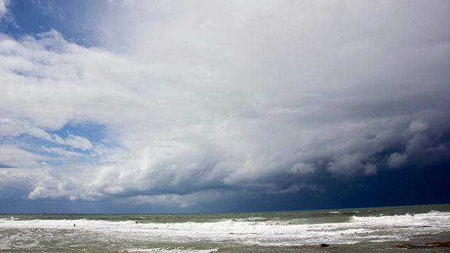 חוף הים בקיבוץ שדות ים (צילום: רותם שחר) (צילום: רותם שחר)